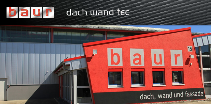 Baur GmbH & Co. KG ist Ihr Fachmann für Flachdächer ab 500 m² und für Industriefassaden.