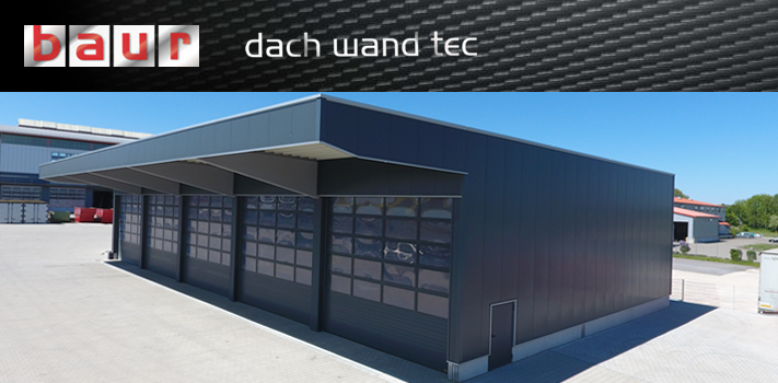 Baur GmbH & Co. KG ist Ihr Fachmann für Flachdächer ab 500 m² und für Industriefassaden.