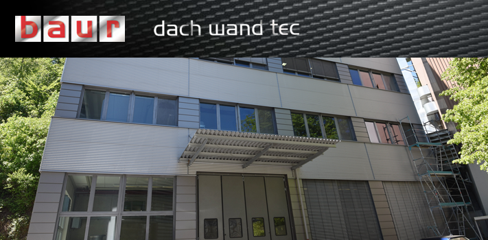 Baur GmbH & Co. KG ist Ihr Fachmann für Flachdächer ab 500 m² und für Industriefassaden.