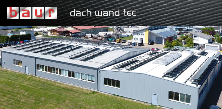 Baur GmbH & Co. KG ist Ihr Fachmann für Flachdächer ab 500 m² und für Industriefassaden.