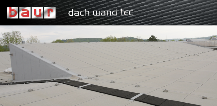 Baur GmbH & Co. KG ist Ihr Fachmann für Flachdächer ab 500 m² und für Industriefassaden.